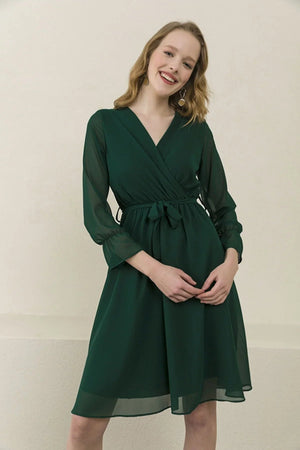 Chiffonkleid