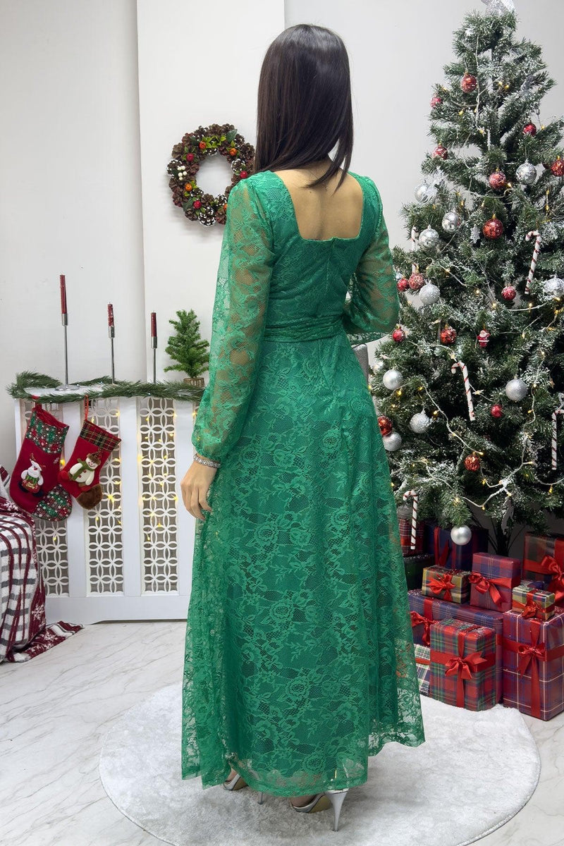 Women's Benetton Greeni Midi Lace Dress - the ZKS